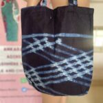 Blue Adire Tote Bag